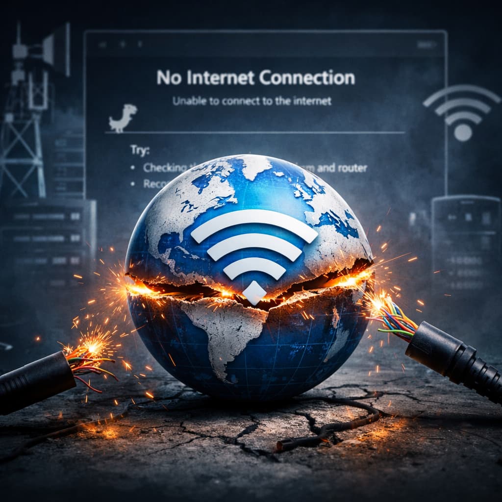  تصویر مطلب  15 روز بدون اینترنت !