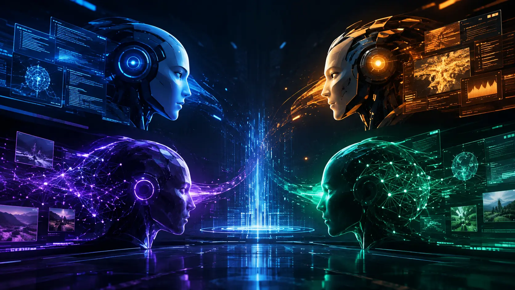 رقابت داغ هوش مصنوعی بین OpenAI، Google، Meta و Anthropic؛ مدل‌های جدید چه چیزهایی دارند؟